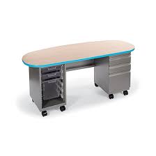 Hirsh teacher's desk 30 x 60 double pedestal black walnut. Cascade Teacher Desk Teacher Desks Smith System