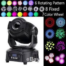 80w Led Moving Head Stage Lighting Gobo Color Rotating Pattern Mix Dj Lights