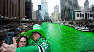 Patrick's day weekend in chicago touring the city on a trolley pub crawl! Chicago River Dyed Green For St Patrick S Day Ctv News