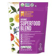 We've come a long way since then. Betterbody Foods Superfood Blend Powder Organic 12 7 Oz Walmart Com Walmart Com