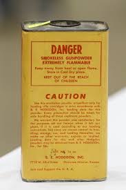 danger old gunpowder can kill you