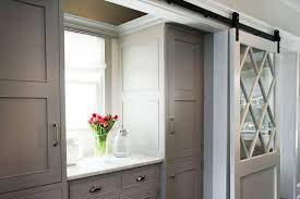 Pantry With Sliding Doors