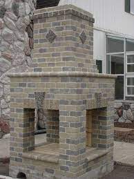 Painting Your Brick Fireplace Outdoor