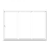 Bi fold door factory offer a variety of products and door systems. 3 Panel Bifold Doors Dwg Cad Block Cad Blocks Free