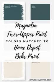 Farmhouse paint colors home depot. How To Get Fixer Upper Paint Colors From Home Depot Joyful Derivatives