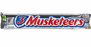 3 musketeers candy history pictures