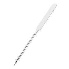 stainless steel makeup toner spatula