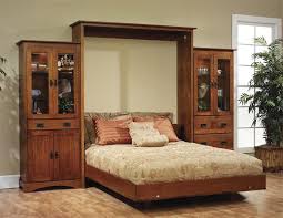 Solid Wood Mission Murphy Bed From