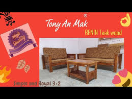 Benin Teak Wood Furniture Simple And