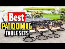 Top 10 Best Patio Dining Table Sets In