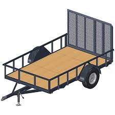 6x10 utility trailer plans 3500 lbs