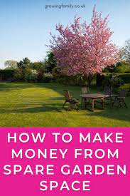 Make Money From Spare Garden Space