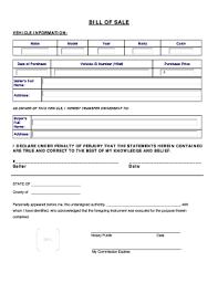 Pa Fillable Bill Of Sale Form Fill Out And Sign Printable Pdf