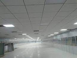 armstrong grid false ceiling white in