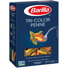 barilla tri color penne pasta