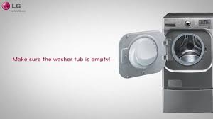 It tries to correct the uneven load by completely fill. Error Codes Washing Machine Lg Usa Support