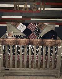 custom boy crib bedding little man