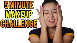5 minute makeup challenge you
