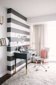 If you simply apply a latex paint, there's a possibility that the water in the paint will cause stains to leach out from the tiles into the paint film leaving a yellowed, ugly mess of a job. Painting Stripes On Walls Are You Up For The Challenge Decorated Life