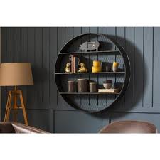 x 41 in gray round metal wall decor