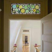 Stained Glass Door Transom Windows