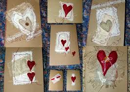 Michele Bilyeu Creates *With Heart and Hands*: Fabric + Paper = My Valentine Fun!