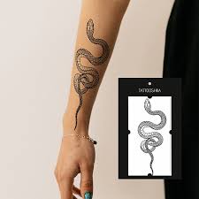 tattooshka temporary tattoo snake 20