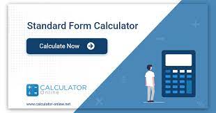 Standard Form Calculator Converter