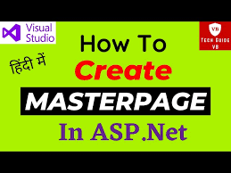create master page in asp net c hindi