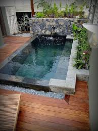 There are many types of pool waterfalls. Mini Pool Ideas House And Interior Design Ideas Facebook