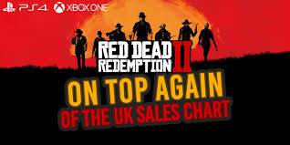 Red Dead Redemption Ii Goes Back To The Top Spot Of The Uk