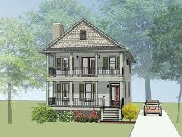 Plan 75504 Colonial House Plan With