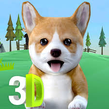 3d cute puppies dog animated live