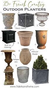 25 Favorite French Planters For The