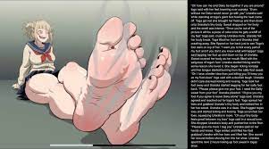Toga's foot slave : r/Kotahero