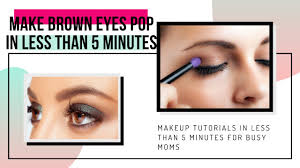how to make brown eyes pop with