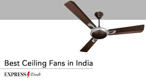 10 best ceiling fans in india