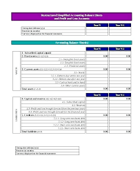 Income Loss Statement Template Syncla Co