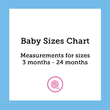 baby sizes chart common merements