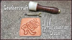 If you want to start wood carving, all you need are a few tools and a space to work in. Leather Carving Youtube