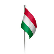 It is said that the white color symbolizes the rivers of hungary, the green color symbolizes the mountains, and the red symbolizes the blood flowing in many wars. Hungary Flag