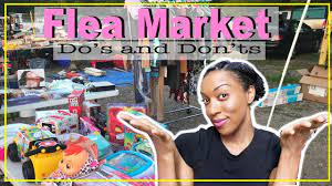 how to sell at a flea market do s