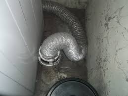 It was also a tight squeeze for the vent even for a flexible vent hose. Clothes Dryer Vents The Proper And The Improper