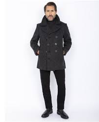 Buy Woolen Peacoat With Removable