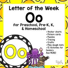 Alphabet Letter Of The Week O