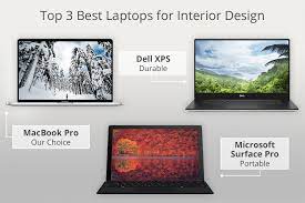 10 best laptops for interior design to