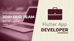 Basic structure of a flutter app. Flutter App Developer Job Flutter Mobile Developer Rgb Webtech