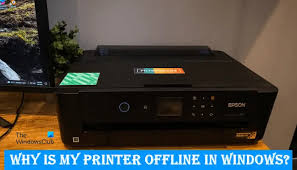 why is printer offline in windows