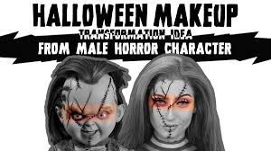 halloween makeup transformation idea