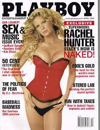Amazon.com: Playboy Magazine - April 2004 - Rachel Hunter Single Issue  Magazine : Everything Else
